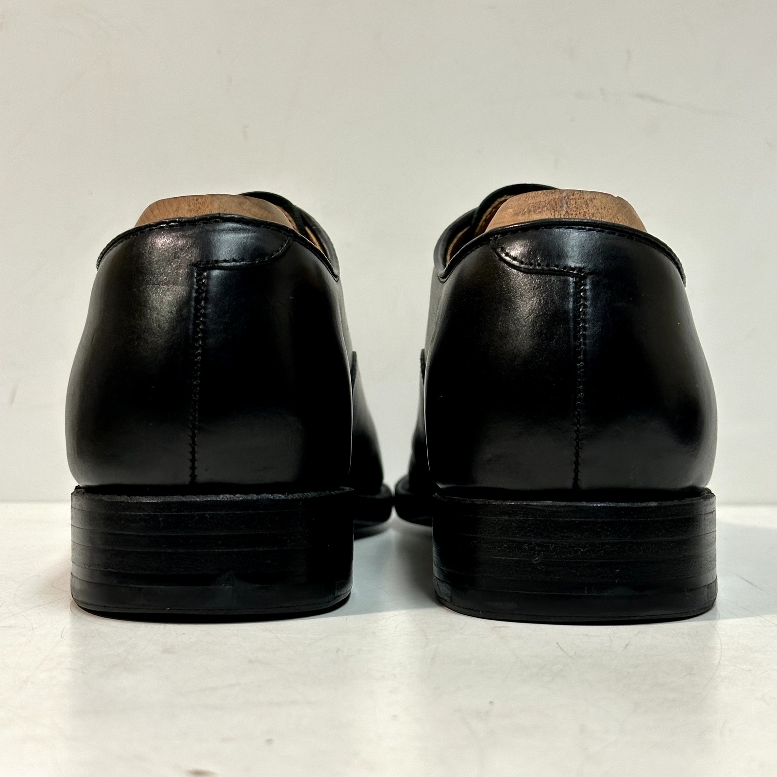 Fully Resoled Grant Stone X J. Crew Black Cap Toe Oxford Bench Made Euc 7 D — image 7 of 8